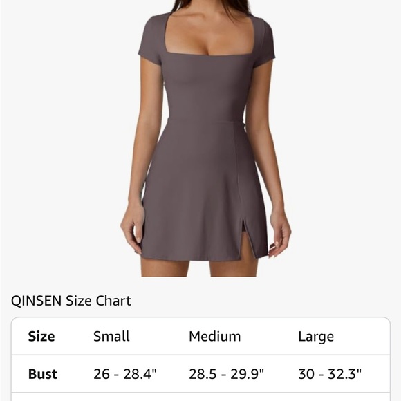 Tennis Square Neck Dress - Picture 5 of 5